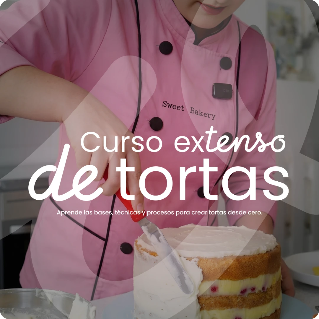 Curso Extenso de Tortas: Domina la Pastelería Profesional