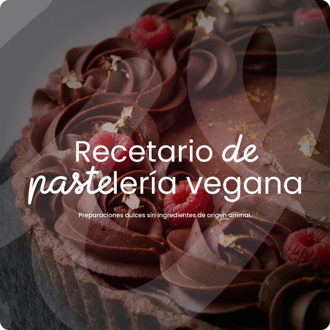 Recetario Digital de Pastelería Vegana: Postres Premium y Rentables