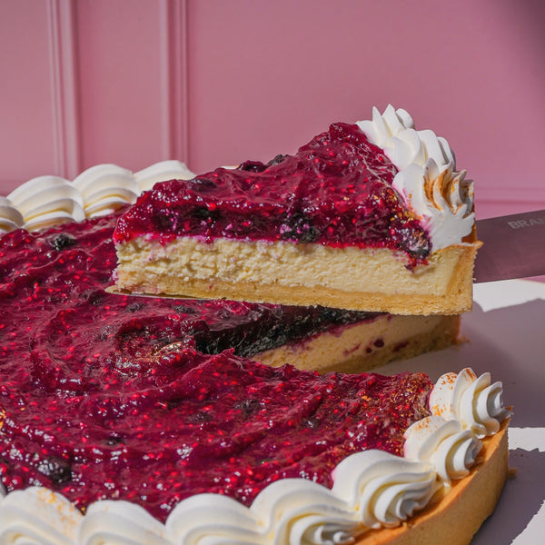 13. Tarta de Ricotta & Frutos Rojos