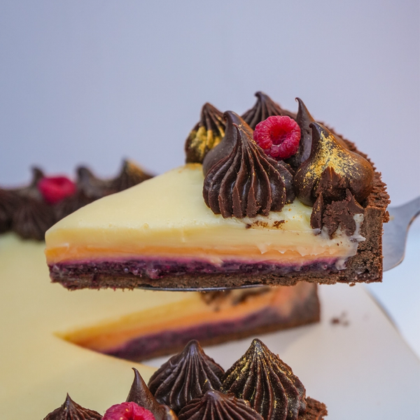 7. Tarta Ópera Frambuesa-Limón