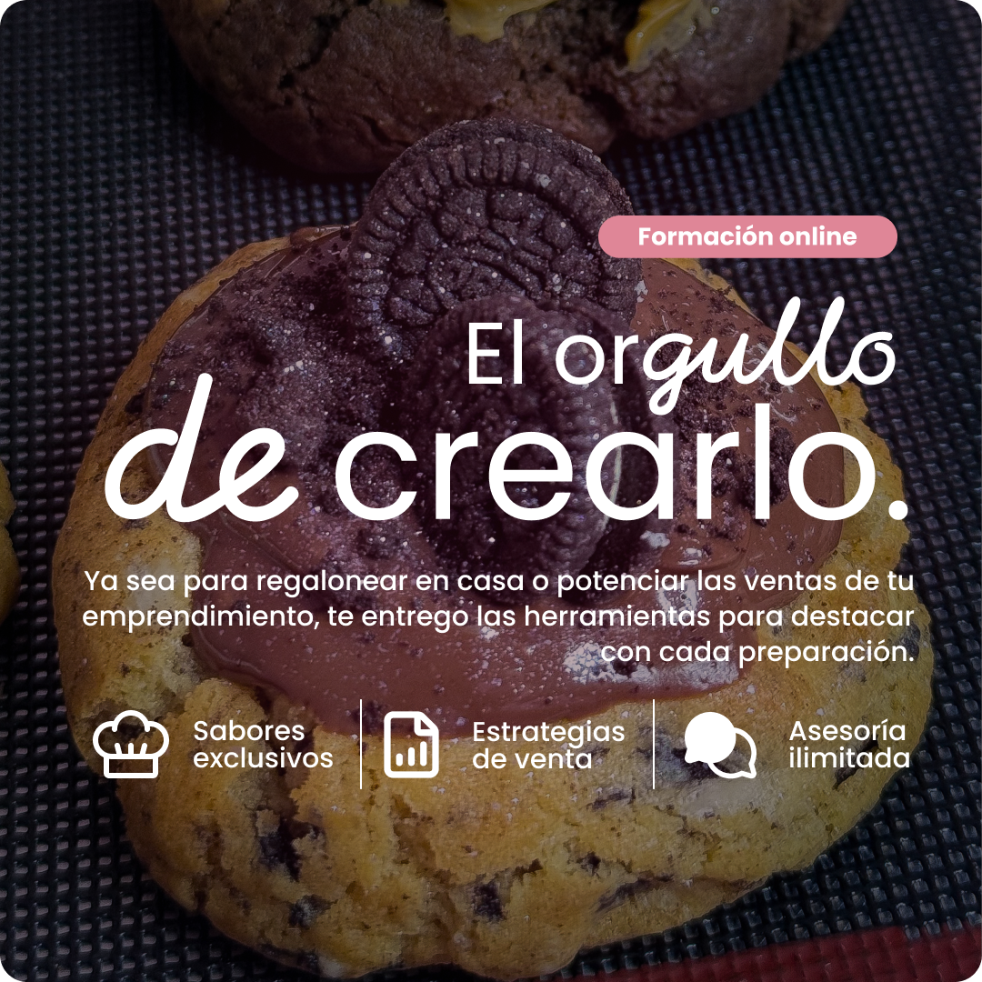 Curso de Galletas Estilo New York: Domina los Rellenos y Texturas Perfectas