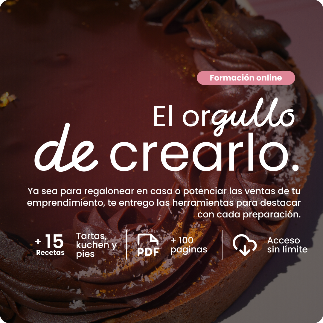Curso Completo de Tartas, Kuchen y Pies: Acabados de Nivel Profesional