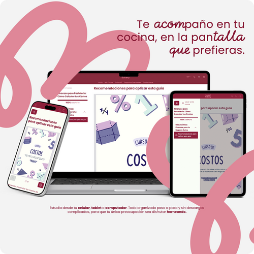 Guía Práctica de Costos para Repostería: Fija tus Precios sin Miedo